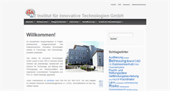 Desktop Screenshot of ita-koethen.de